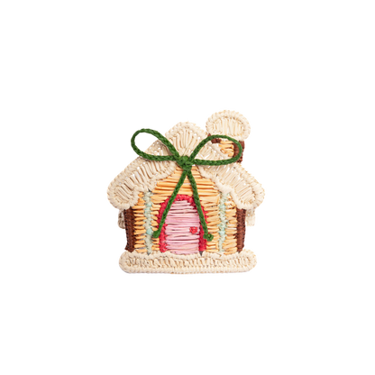 Gingerbread House Christmas Napkin Ring - Set of 4