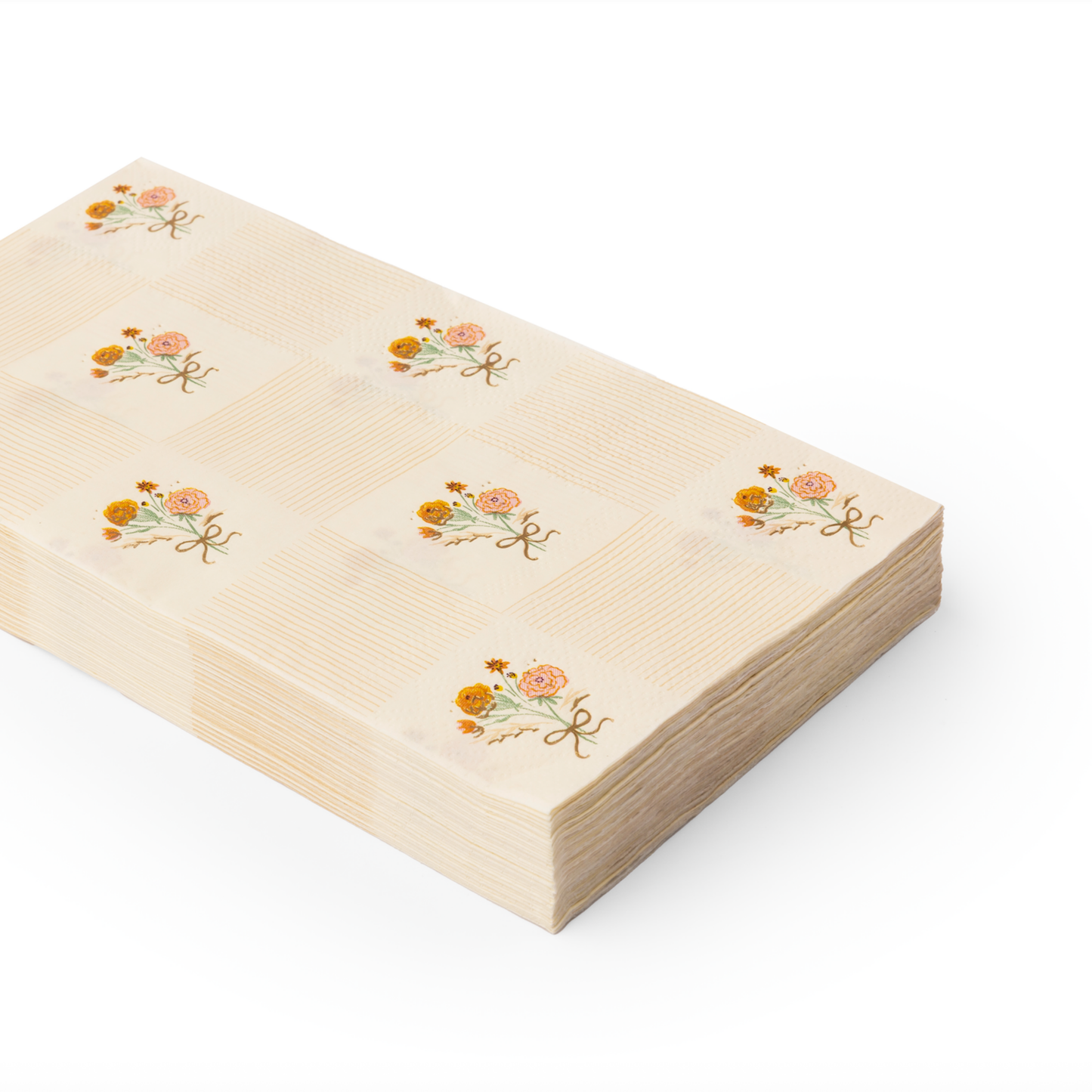 Cozy Fall Floral Guest Towels - Pack of 20
