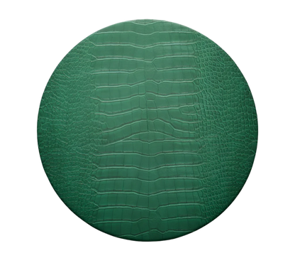 Croco Placemats in Emerald - Set of 4