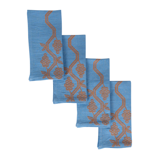 Napa Napkins (Blue) (set of 4)