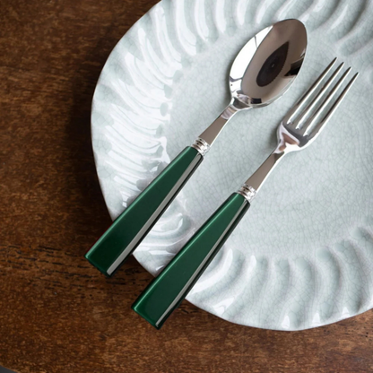 Icône 5-Piece Cutlery Set - Dark Green
