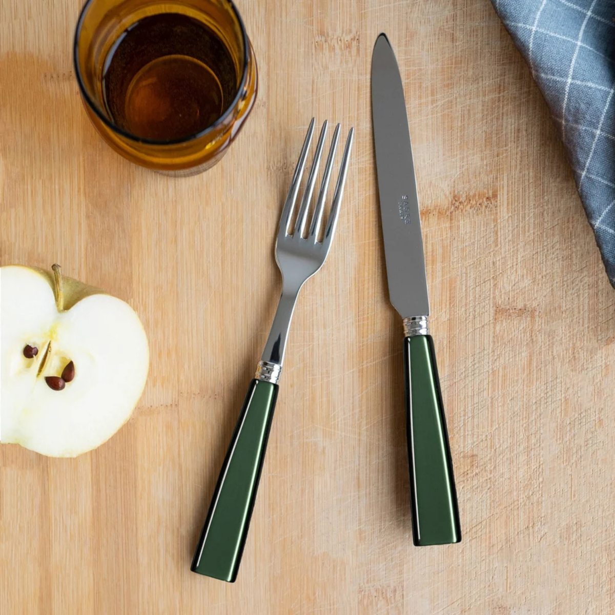 Icône 5-Piece Cutlery Set - Dark Green