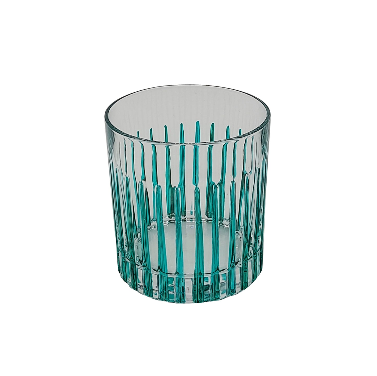 Murano Glasses Decorative (Teal) Set of 4