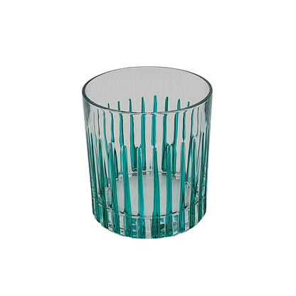 Murano Glasses Decorative (Teal) Set of 4