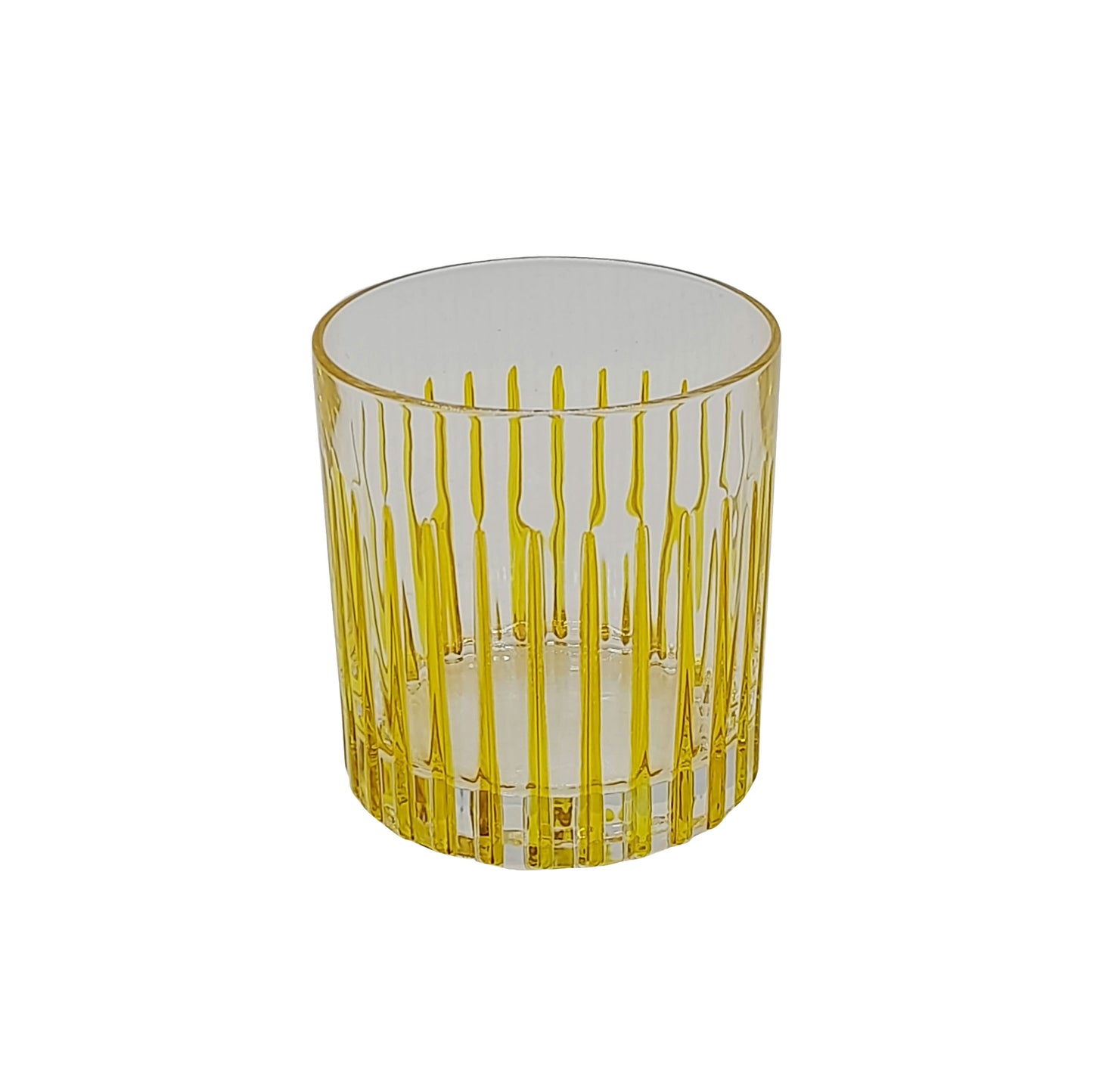 Murano Glasses Decorative (Yellow) Set of 4