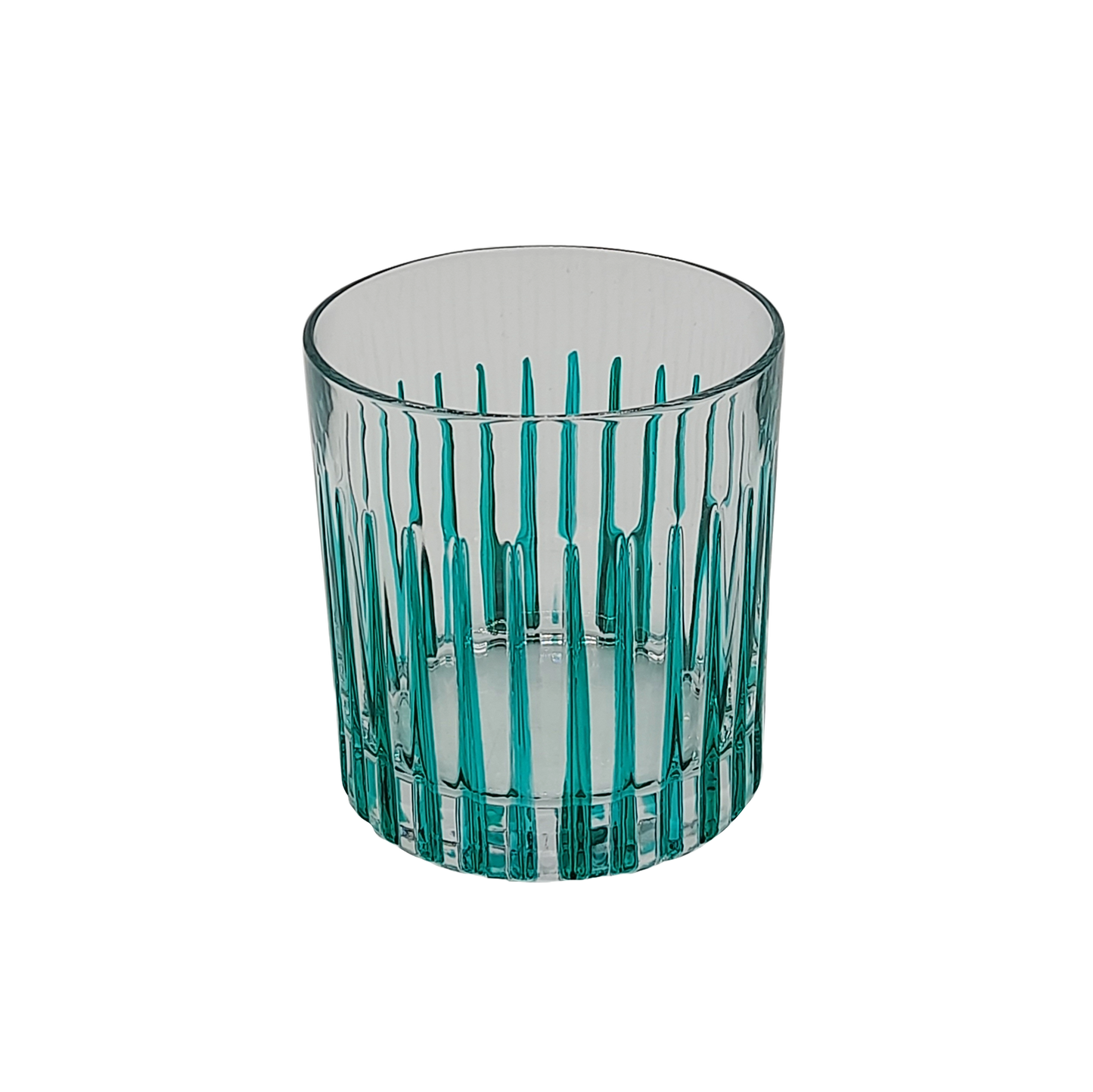 Murano Glasses Decorative (Teal) Set of 4