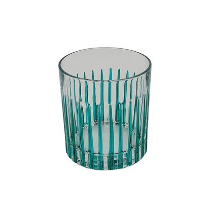 Murano Glasses Decorative (Teal) Set of 4