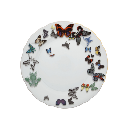Dinner Plate Lacroix Butterfly