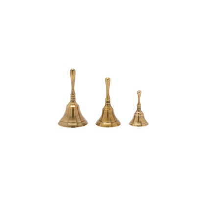 Effie Antique Brass Dinner Bells