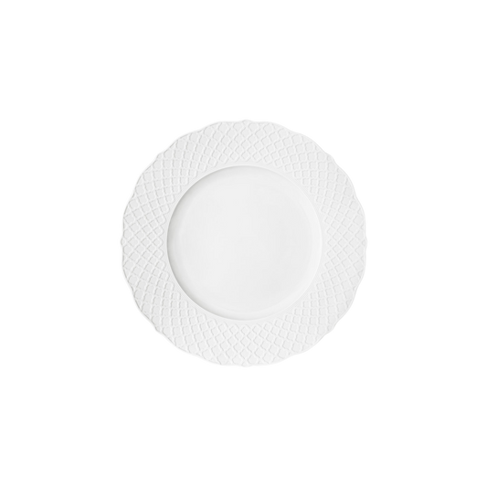 Empire White Dinner Plate