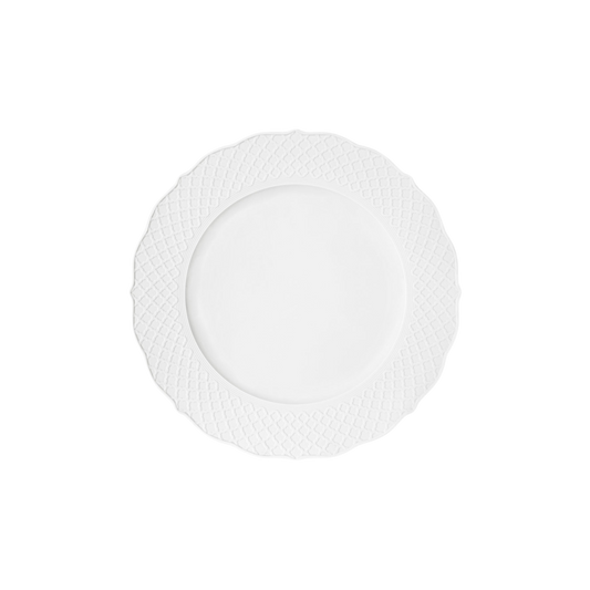 Empire White Service Plate