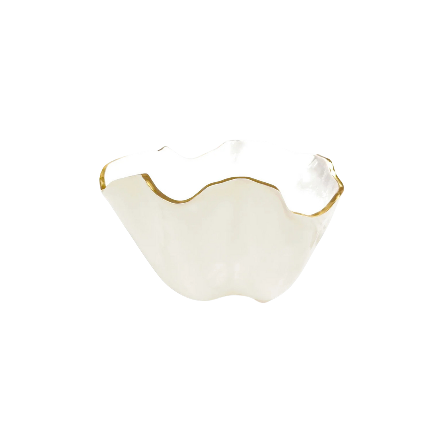 Encanto Onyx Ice Bucket - Cream and White