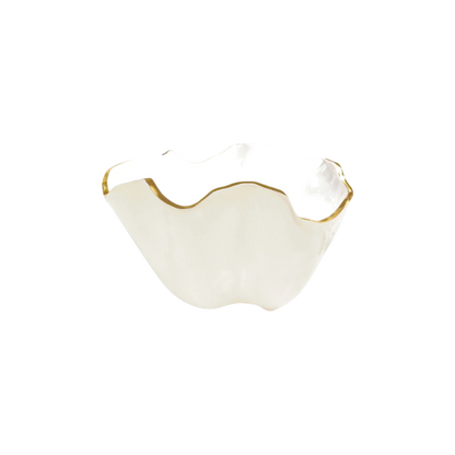 Encanto Onyx Ice Bucket - Cream and White