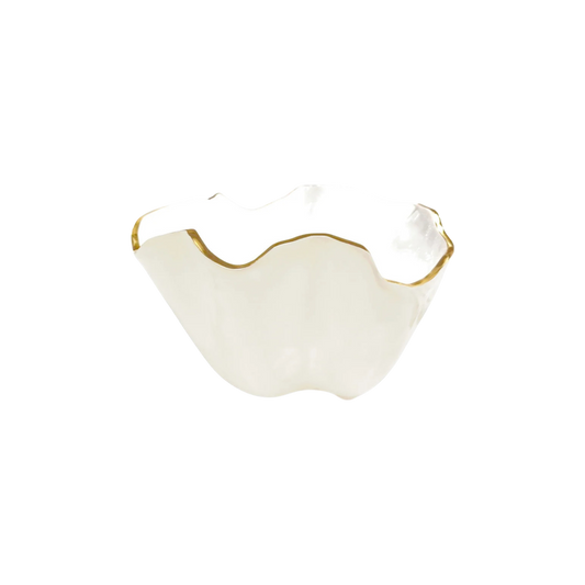 Encanto Onyx Ice Bucket - Cream and White