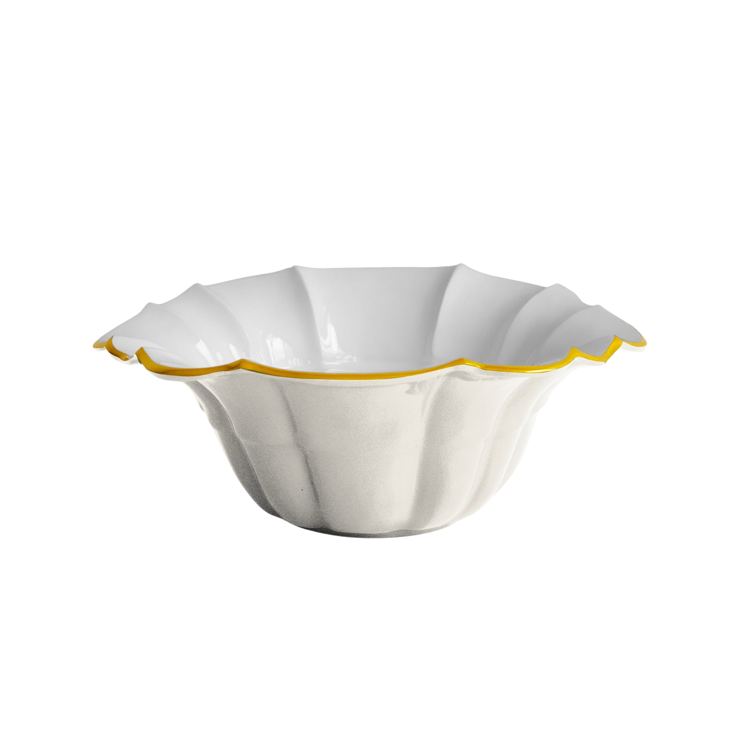 Encanto Tuscany Large Bowl  - Cream and White