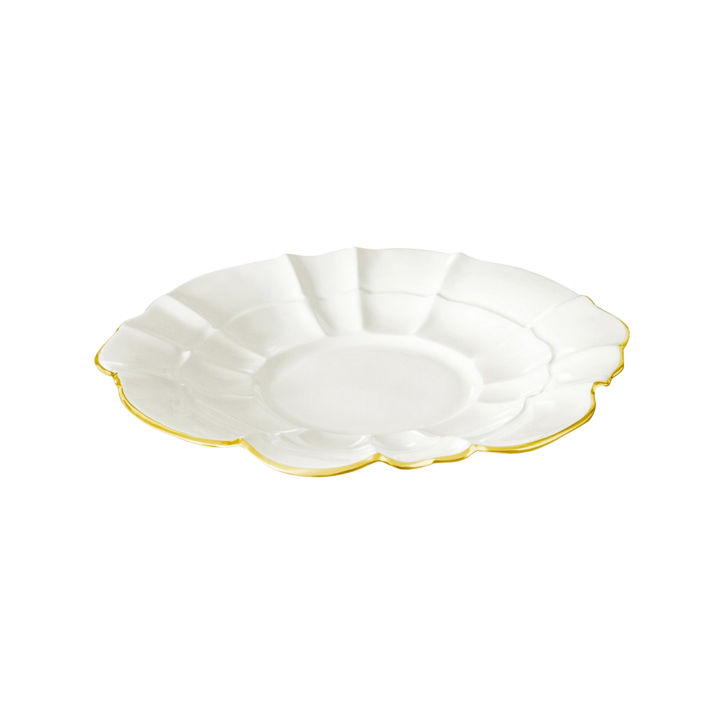 Encanto Tuscany Large Round Platter - Cream