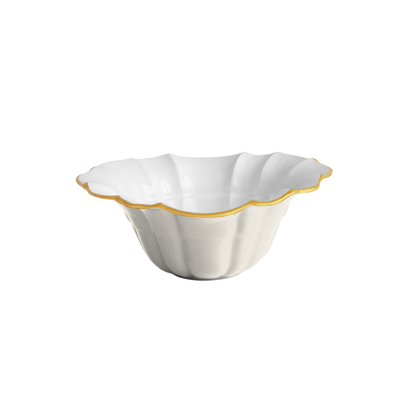 Encanto Tuscany Medium Bowl - Cream and White