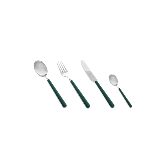 Fantasia Green 5 Piece Place Setting