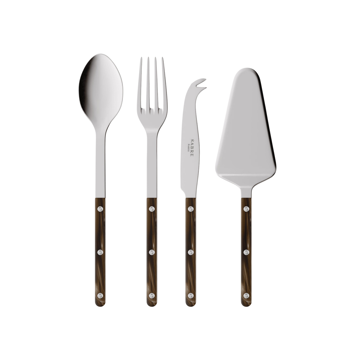Bistrot 4-Piece Must-Have Serving Set - Faux Buffalo