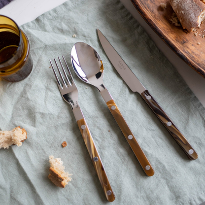 Bistrot 5-Piece Cutlery Set - Faux Buffalo