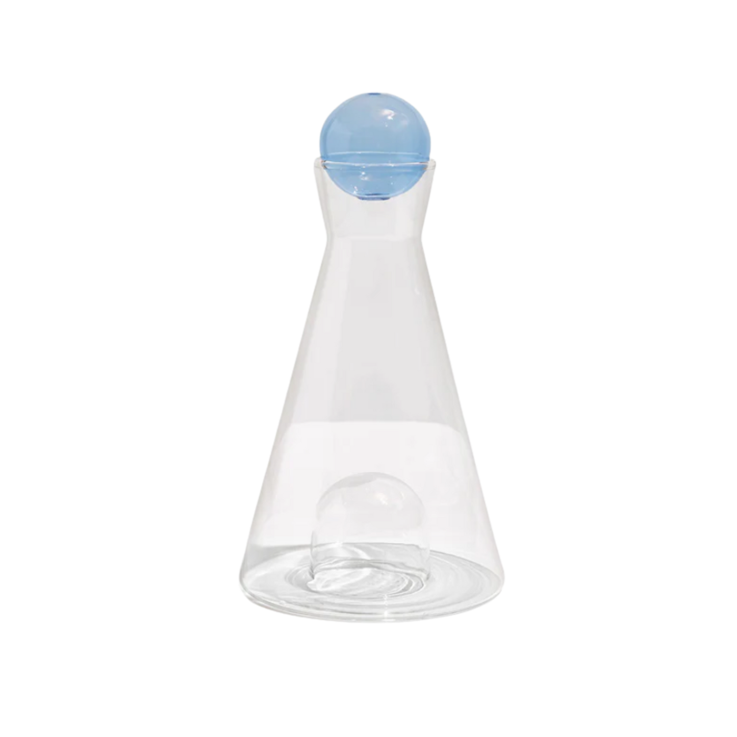 VICE VERSA CARAFE - CLEAR + BLUE