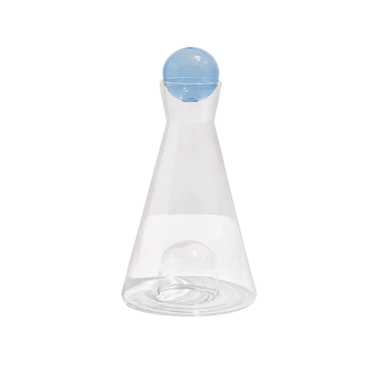 VICE VERSA CARAFE - CLEAR + BLUE
