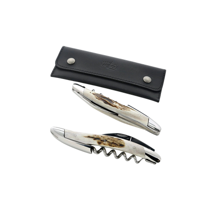 Forge de Laguiole Corkscrew Elk Stag Handle Animalia Series