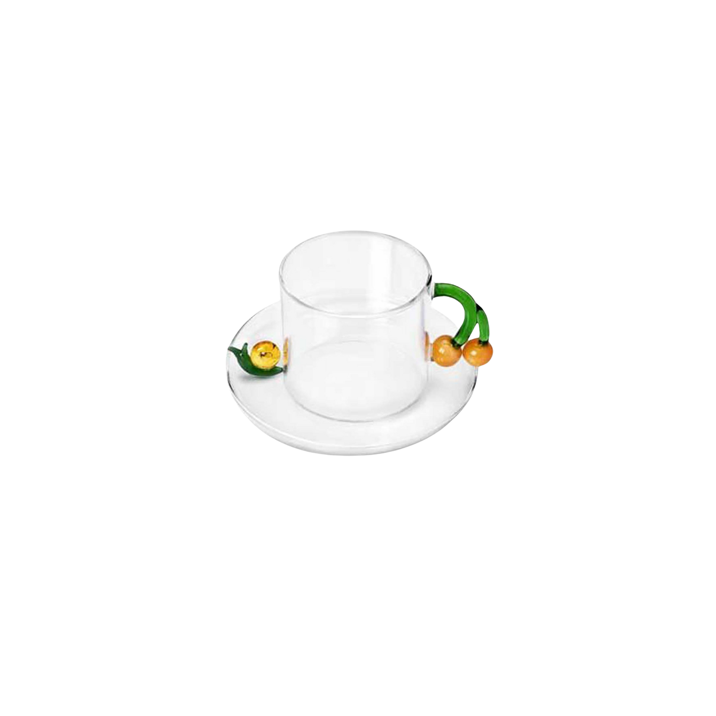 Fruits & Flowers  - Teacup with Saucer Snail