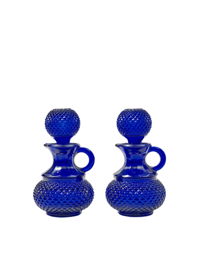 Galeano Oil and Vinegar Set in Blue