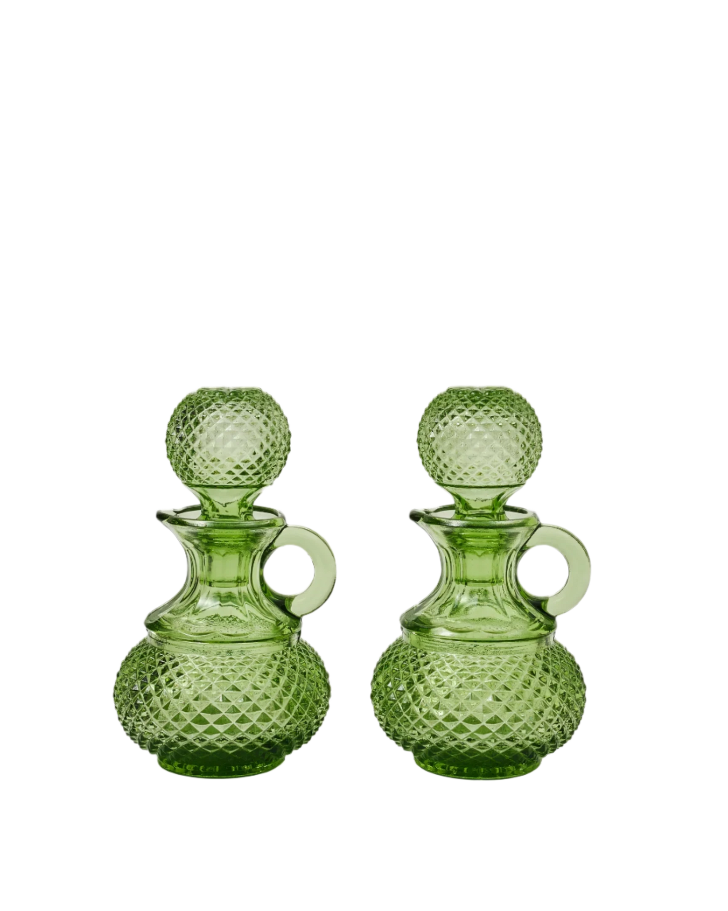 Galeano Oil and Vinegar Set in Olive