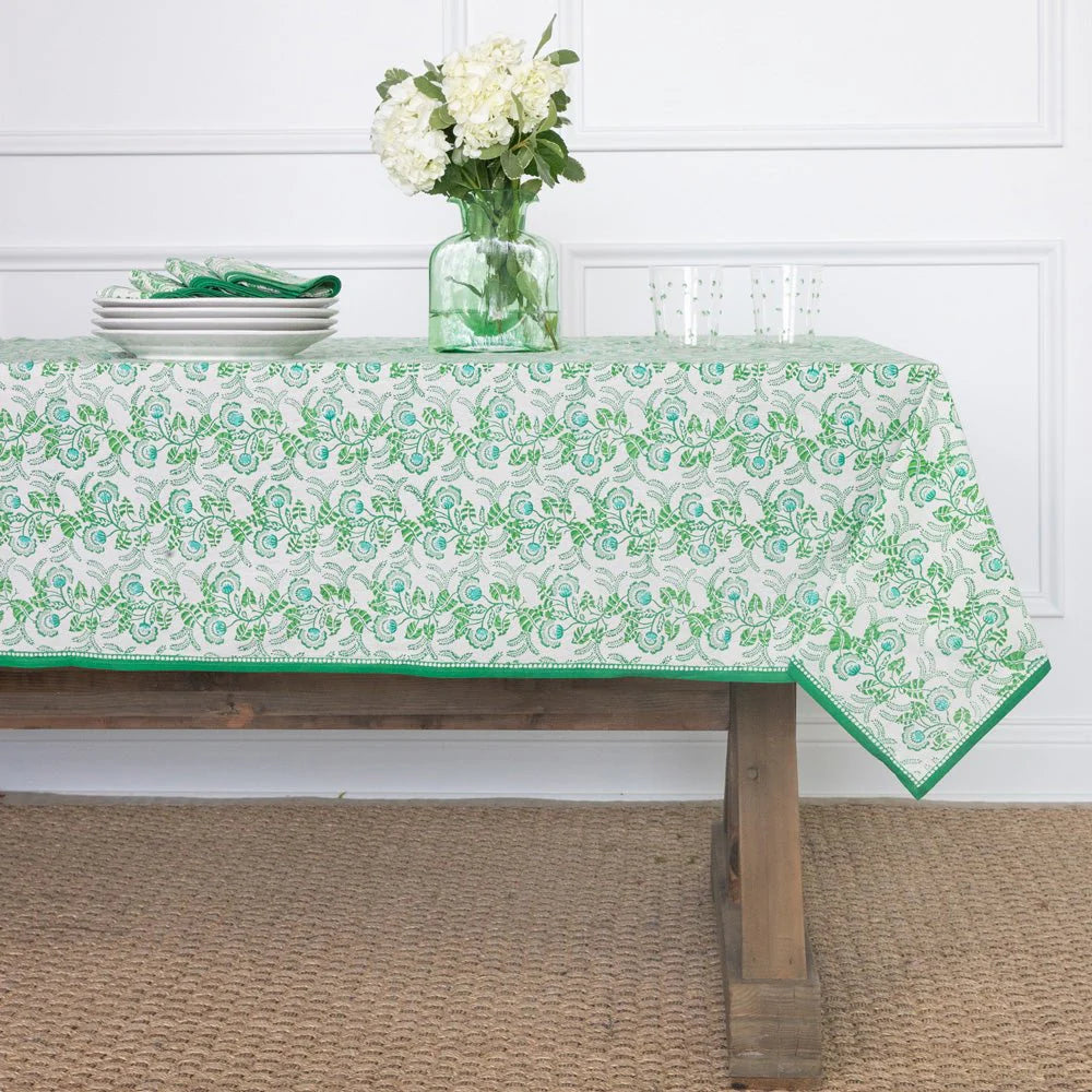 Gardenia Vine Tablecloth