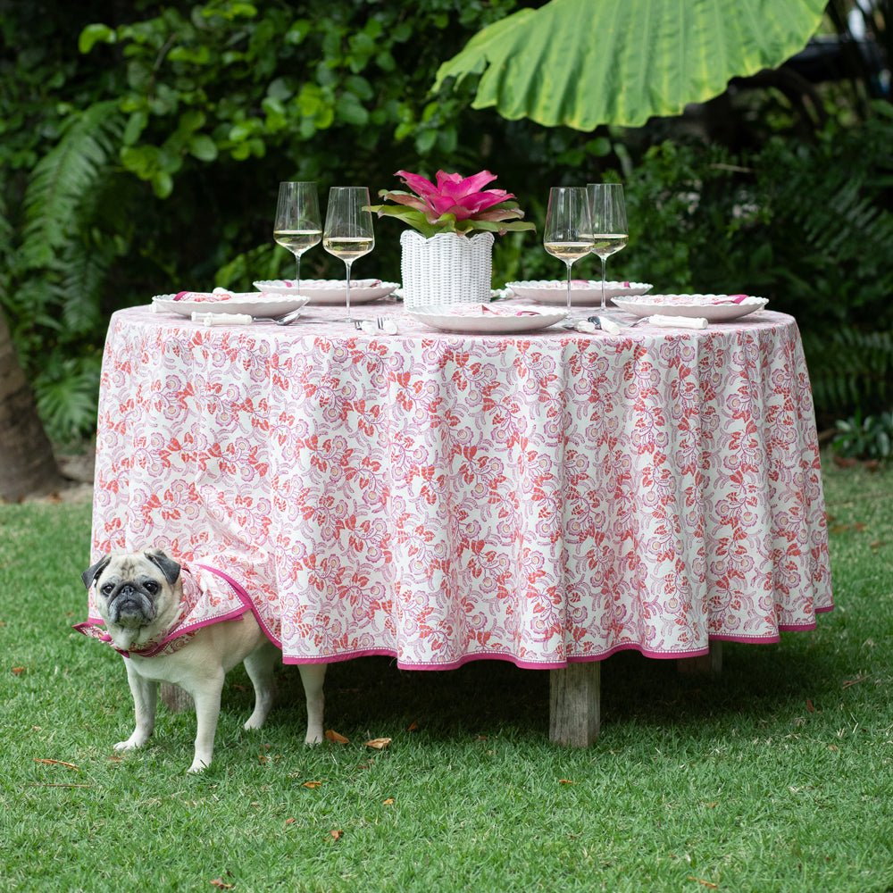 Gardenia Vine Tablecloth