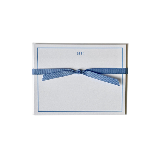 Hi Note Card