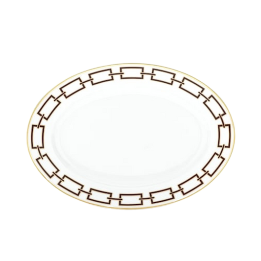 Catene Oval Platter Ebano