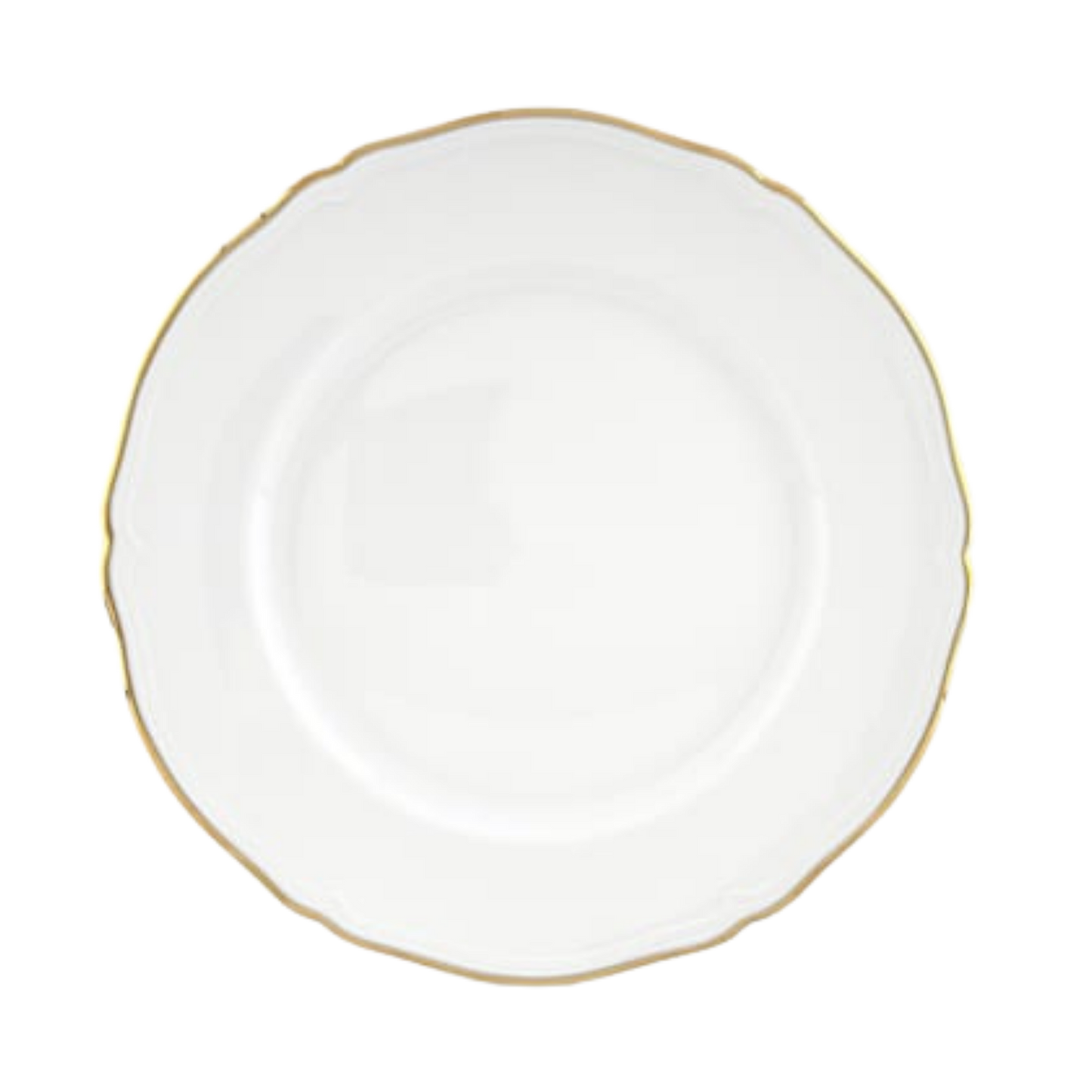 Corona Charger Plate - White/Gold