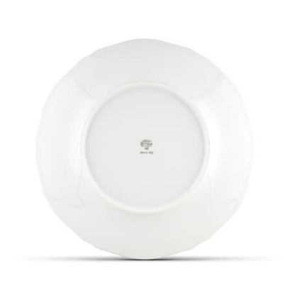 Corona Charger Plate - White/Gold