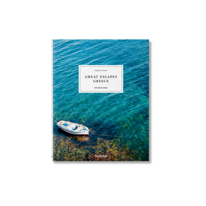 Explore the beauty of Greece in this Great Escapes edition by Angelika Taschen. This hardcover book features stunning photography of the most beautiful Greek hotels, alongside curated book and film recommendations. Discover more than just islands and beaches, as you delve into the rich culture and history of Greece, a land of gods and scholars. Perfect for travelers looking for inspiration.