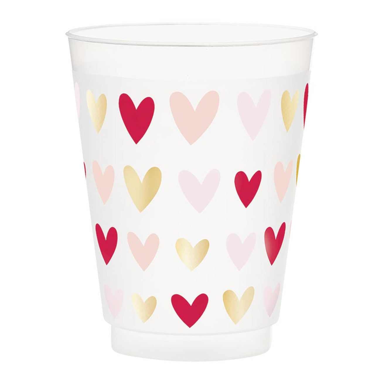 Heart Frost Cups - Set of 6