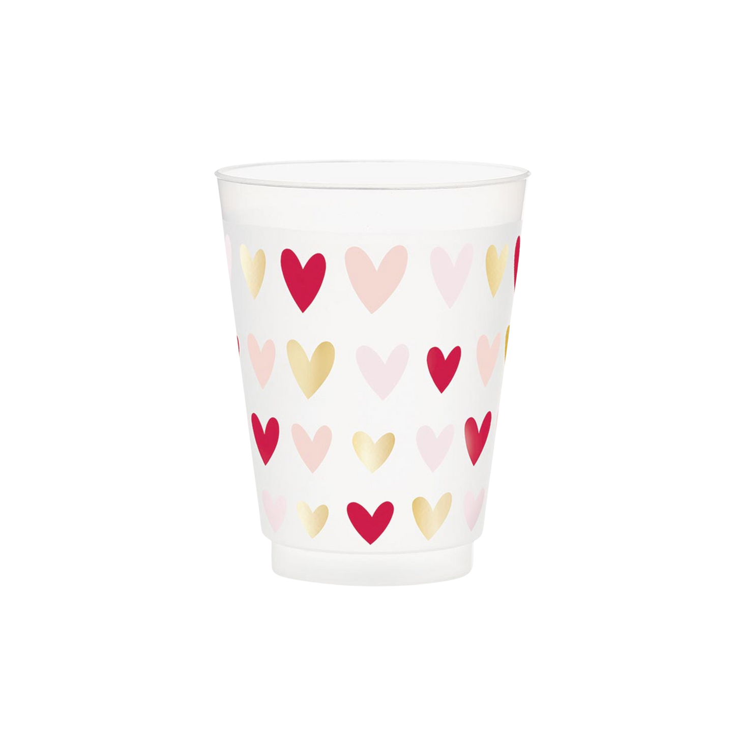 Heart Frost Cups - Set of 6