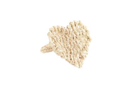 Heart Woven Napkin Ring