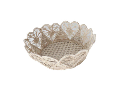 Heart Woven Basket