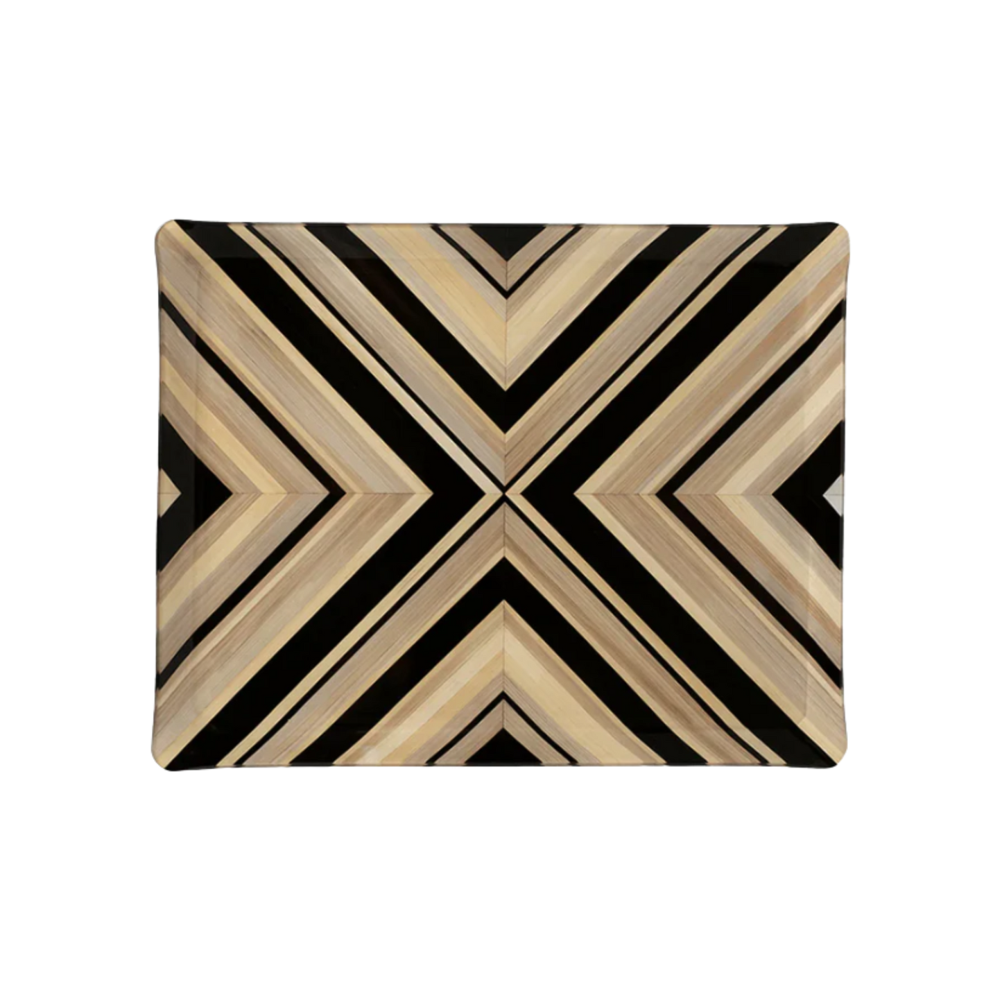 Geometrique Acrylic Serving Tray