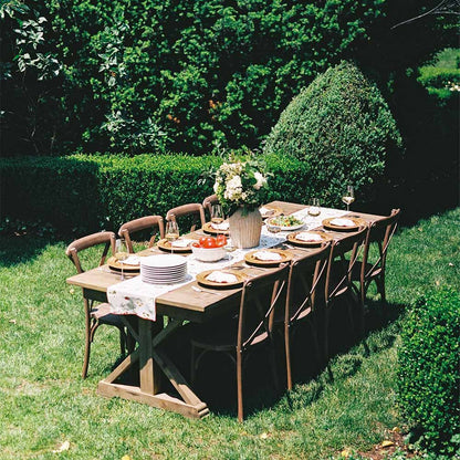 Honey Rattan Charger Set of 4