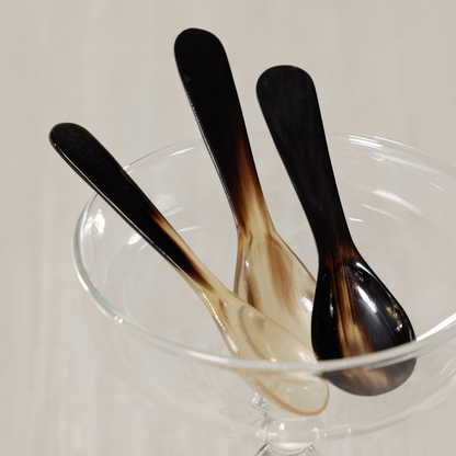 Horn Condiment/Caviar Spoon