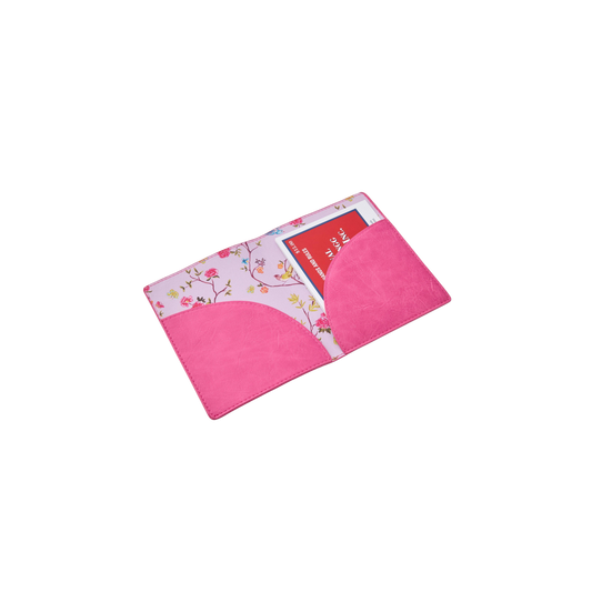 Hot Pink Mahjong Card Folio