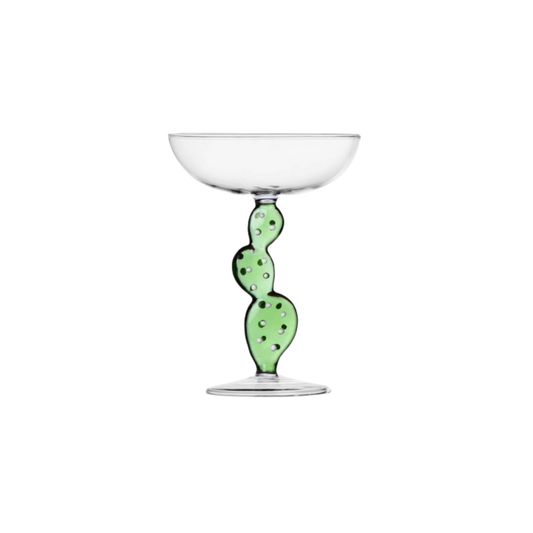 Desert Plants Champagne Bowl