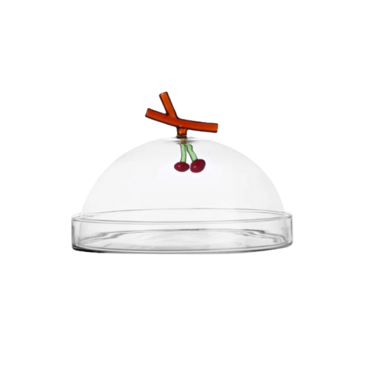 Dome with Dish Cherries