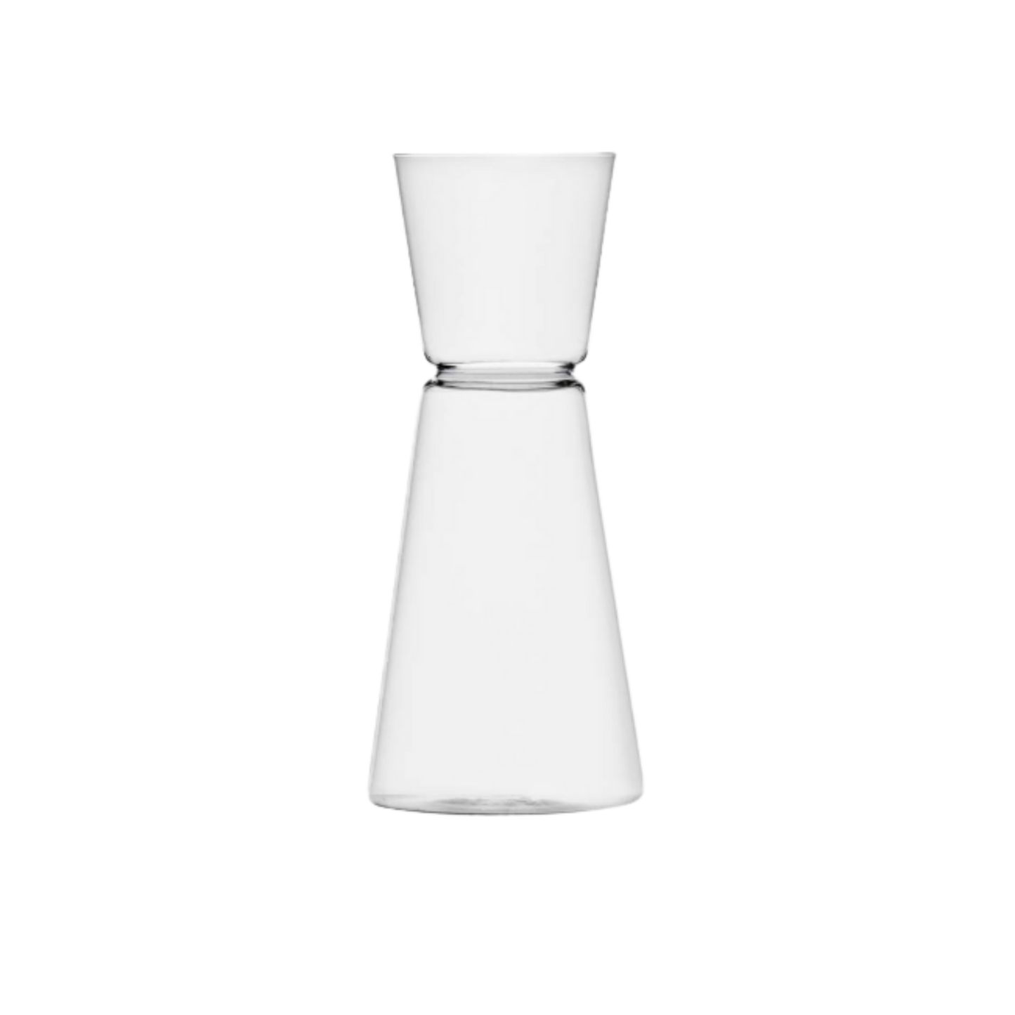 High Rise Pitcher in Clear