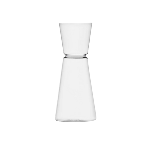 High Rise Pitcher in Clear