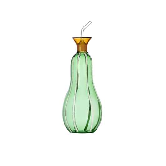 Vegetables Oil Bottle in Zucchini